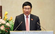 Phó Thủ tướng Phạm Bình Minh tiếp Phó Tư lệnh quốc phòng Anh