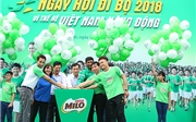 Sau 5 năm, chương trình Ngày hội đi bộ MILO thu hút 70.000 học sinh Sau 5 năm, chương trình Ngày hội đi bộ MILO thu hút 70.000 học sinh